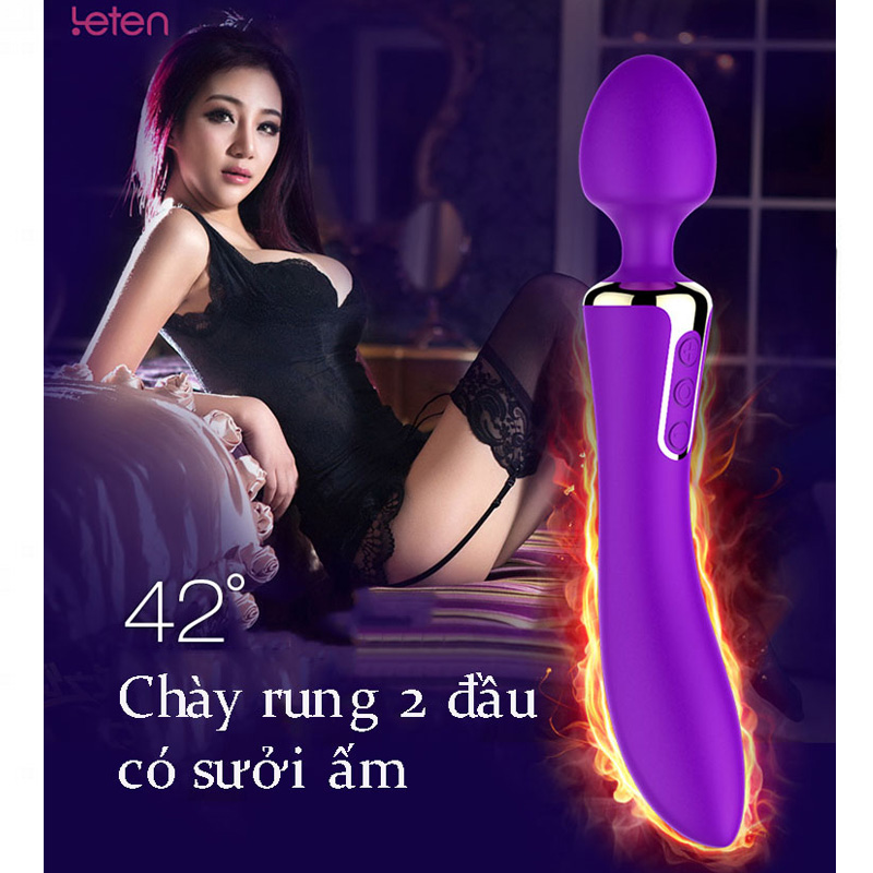 Chày rung 2 đầu sưỡi ấm cao cấp