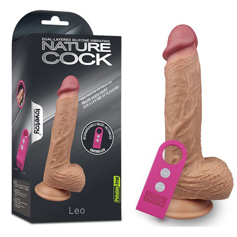 Dương vật giả có đế hít tường Lovetoy LEO 8.5 inch cao cấp chính hãng