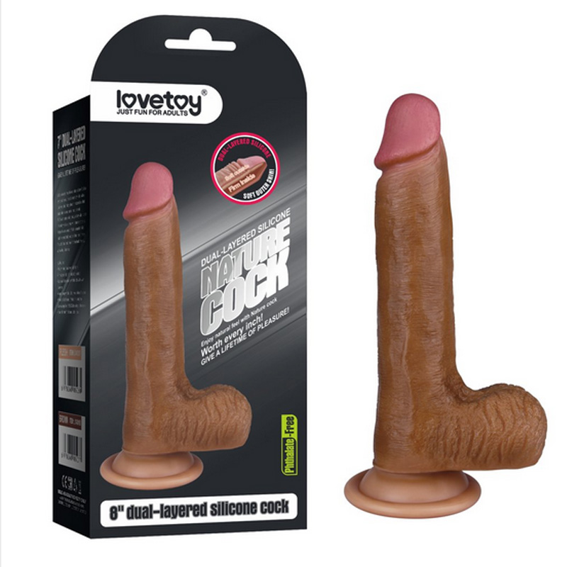 Dương vật hít tường lovetoy 8,0 cao cấp chính hãng